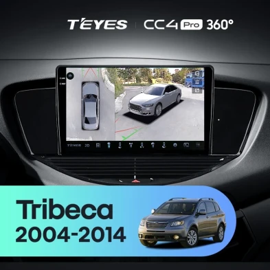 Штатная магнитола Teyes CC4 Pro 360 12/256 Subaru Tribeca WX W10 (2004-2014)
