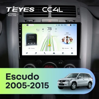 Штатная магнитола Teyes CC4L 6/64 Suzuki Escudo (2005-2015)