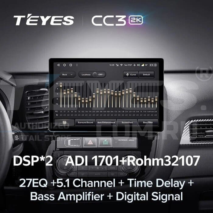 Штатная магнитола Teyes CC3 2K 360 6/128 Honda Accord 7 (2002-2008) F2 (13")