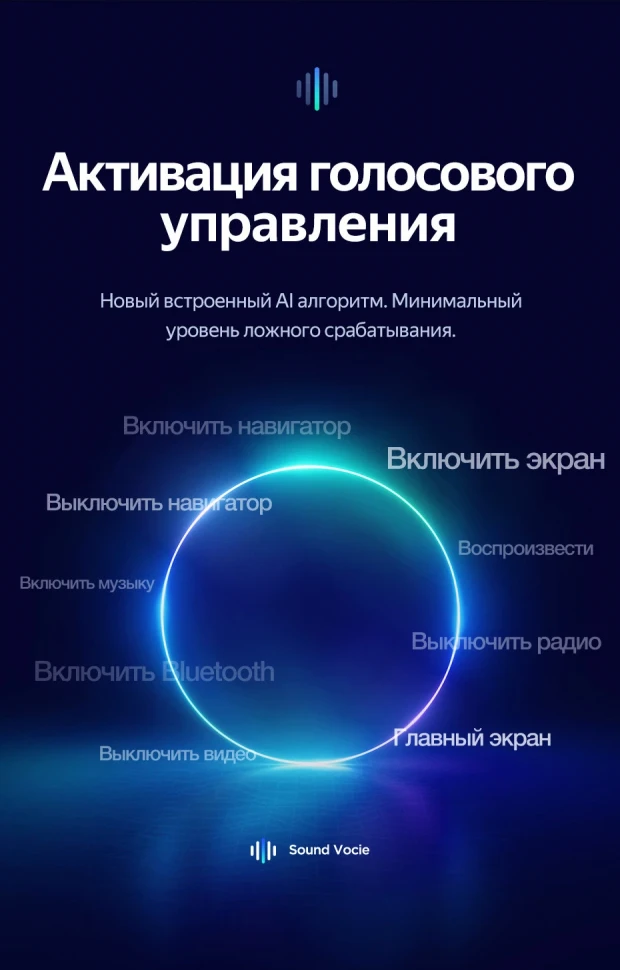 Активация голосового управления - безлимитное пользование