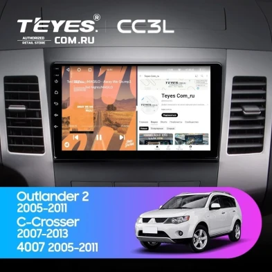 Штатная магнитола Teyes CC3L 4/32 Citroen C-Crosser 1 (2007-2013) Тип-B