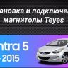 Штатная магнитола Teyes CC3 2K 4/32 Hyundai Elantra 5 JK GD MD UD (2010-2016) F1
