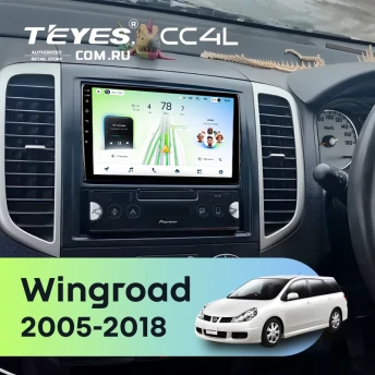 Штатная магнитола Teyes CC4L 6/64 Nissan Wingroad 3 Y12 (2005-2018)