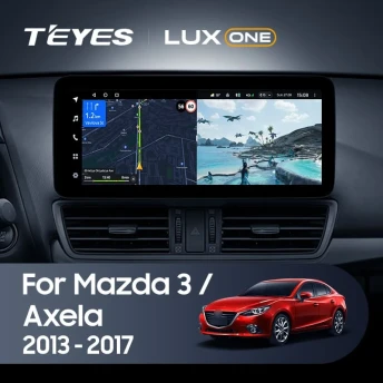 Штатная магнитола Teyes LUX ONE 6/128 Mazda 3 BM (2013-2017) Тип-A