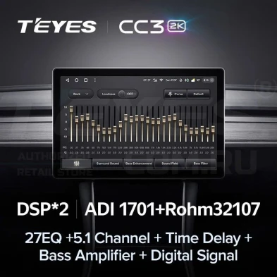 Штатная магнитола Teyes CC3 2K 6/128 Renault Logan 2 (2012-2022) F1 (11")
