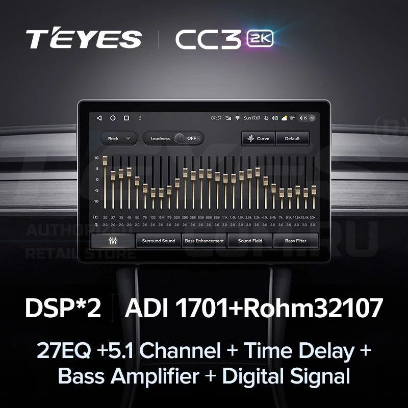 Штатная магнитола Teyes CC3 2K 4/64 Toyota Camry 7 XV 50 55 (2011-2014) (черно-серая) F1 (11")