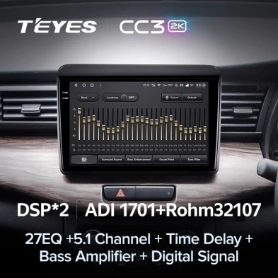 Штатная магнитола Teyes CC3 2K 4/64 Suzuki Ertiga (2018-2020)