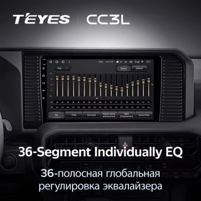 Штатная магнитола Teyes CC3L 4/64 Toyota Land Cruiser Prado 250 (2024-2026)
