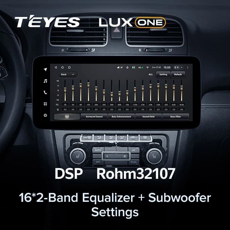 Штатная магнитола Teyes LUX ONE 6/128 Volkswagen Golf 8 (2008-2016)