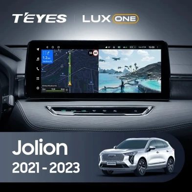 Штатная магнитола Teyes LUX ONE 6/128 Great Wall Haval Jolion (2021-2023) (split)