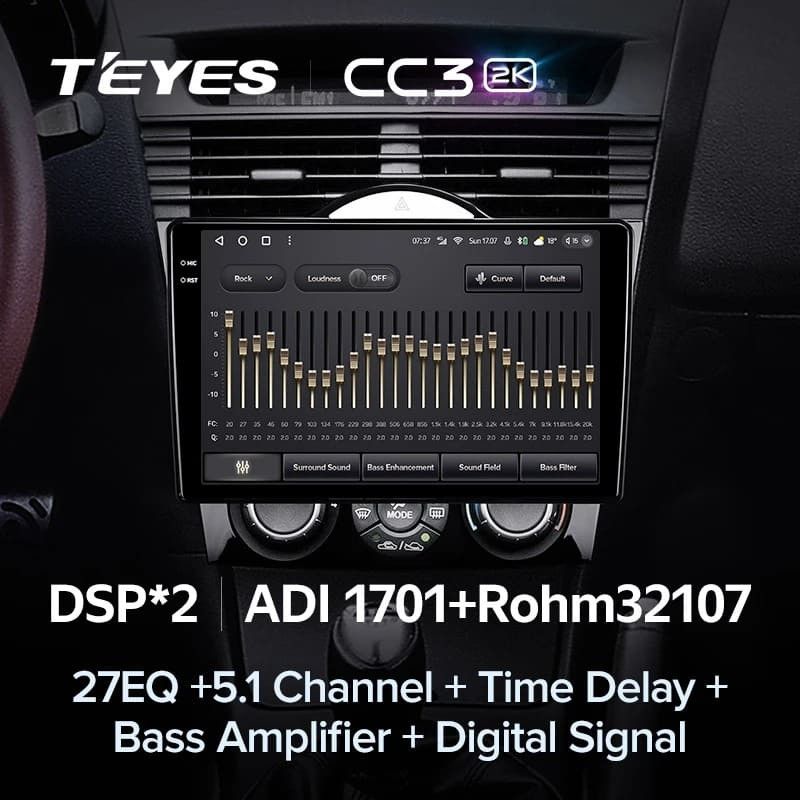 Штатная магнитола Teyes CC3 2K 4/32 Mazda RX-8 SE (2003-2008)