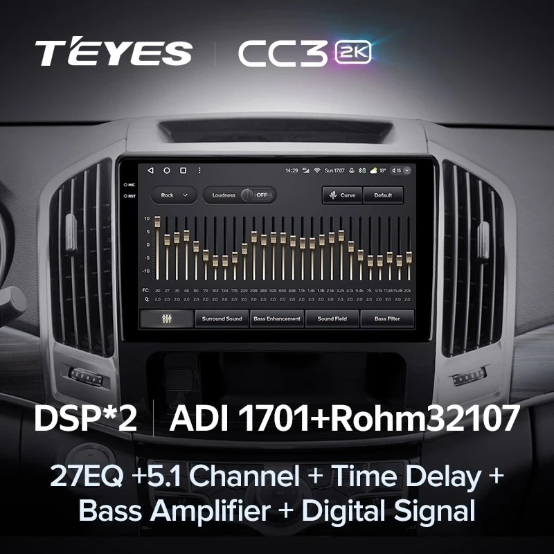 Штатная магнитола Teyes CC3 2K 360 6/128 Haval H9 (2014-2020)