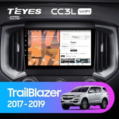 Штатная магнитола Teyes CC3L WiFi 2/32 Chevrolet TrailBlazer (2017-2019)
