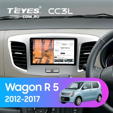 Штатная магнитола Teyes CC3L 4/64 Suzuki Wagon R 5 (2012-2017) (без штатной камеры)