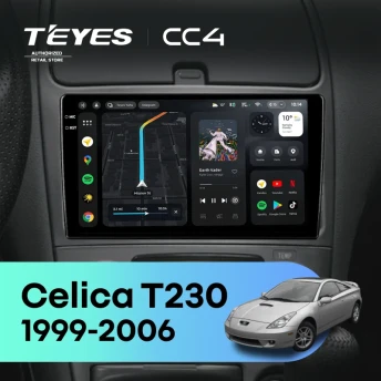 Штатная магнитола Teyes CC4 8/128 Toyota Celica T230 (1999-2006)