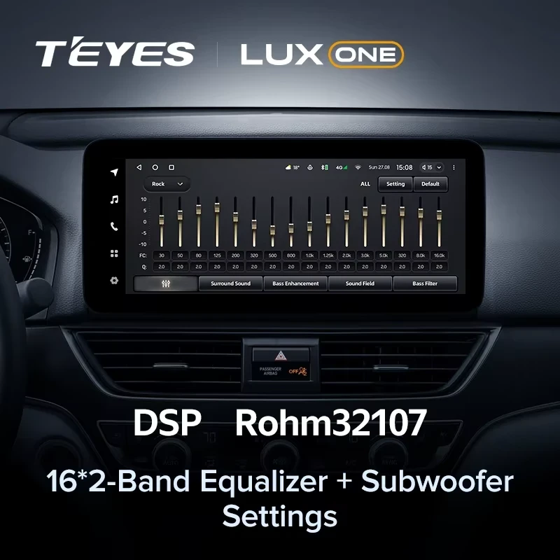 Штатная магнитола Teyes LUX ONE 4/64 Honda Accord 10 CV (2017-2023) Тип-A