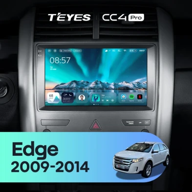 Штатная магнитола Teyes CC4 Pro 12/256 Ford Edge U387 (2009-2014)