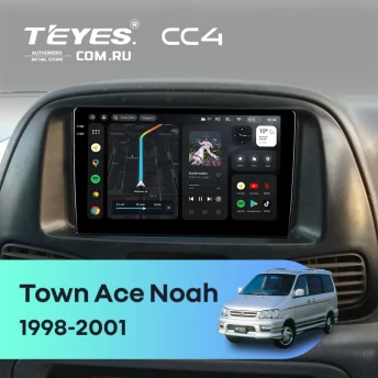 Штатная магнитола Teyes CC4 8/128 Toyota Town Ace Noah (1998-2001)