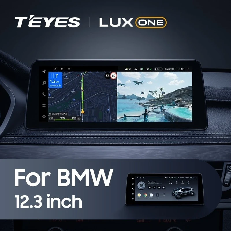 Штатная магнитола Teyes LUX ONE 6/128 BMW 3 серия F30 / F31 (EVO) (2015-2020)