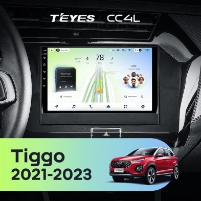 Штатная магнитола Teyes CC4L 6/64 Chery Tiggo 3x 1 (2021-2023)