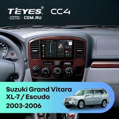 Штатная магнитола Teyes CC4 8/128 Suzuki Grand Vitara XL-7 (2003-2006)