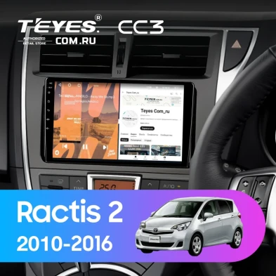 Штатная магнитола Teyes CC3 4/32 Toyota Ractis 2 (2010-2016)