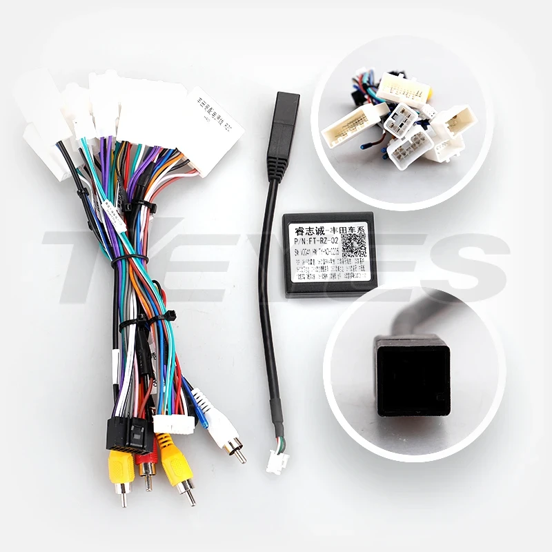 Переходная рамка Toyota C-HR (2016-2020) (1 Din) F2 Правый руль (9")