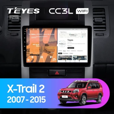 Штатная магнитола Teyes CC3L WiFi 2/32 Nissan X-Trail T31 (2007-2015)