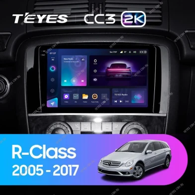 Штатная магнитола Teyes CC3 2K 6/128 Mercedes-Benz R-Class W251 R280 R300 R320 (2005-2017) F1