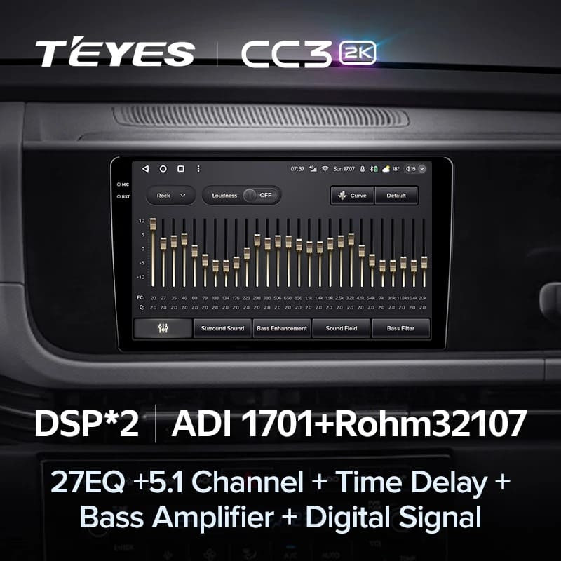 Штатная магнитола Teyes CC3 2K 4/64 Hyundai Creta 2 IX25 (2024-2026)