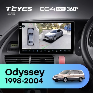 Штатная магнитола Teyes CC4 Pro 360 8/128 Honda Odyssey RL1 (1998-2004) Тип-B Правый руль