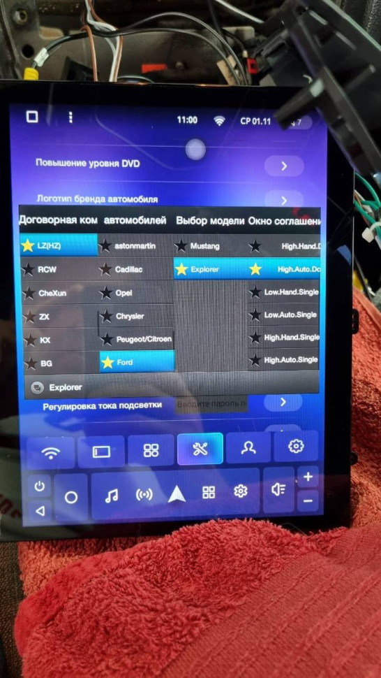 Штатная магнитола Tesla style Teyes TPRO 2 4/64 Ford Explorer 5 (2011-2019)