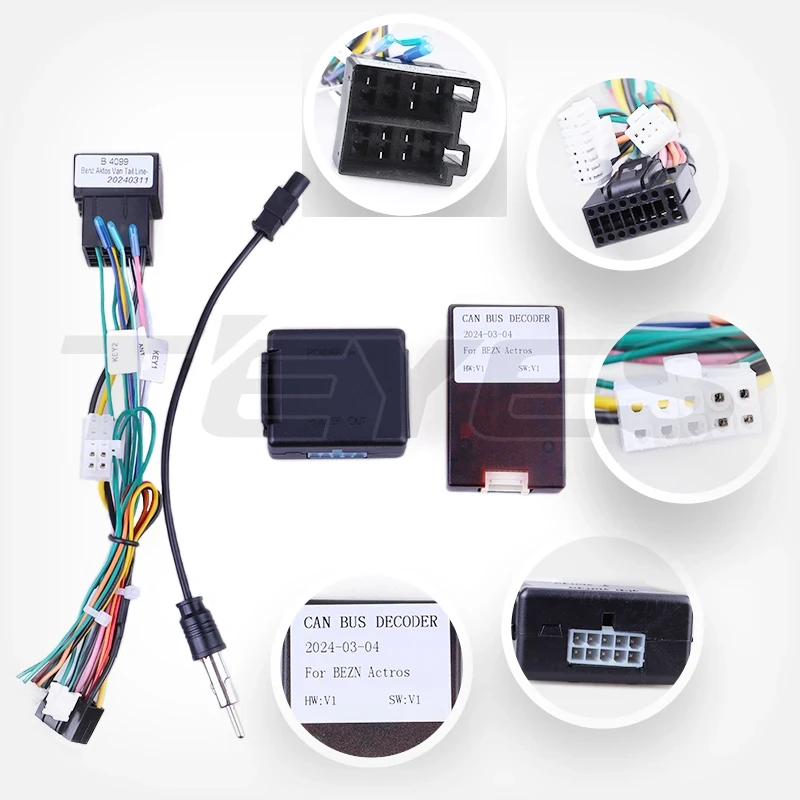 Переходная рамка Mercedes-Benz Actros (2011-2023) (9")