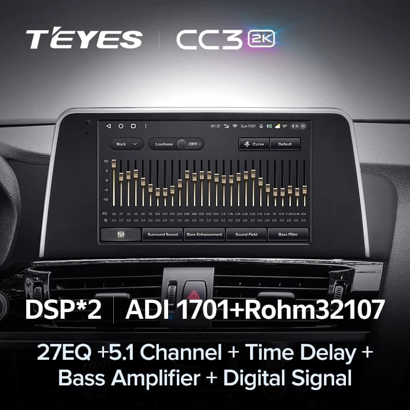 Штатная магнитола Teyes CC3 2K 4/32 BMW X3 F25 NBT (2014-2017)