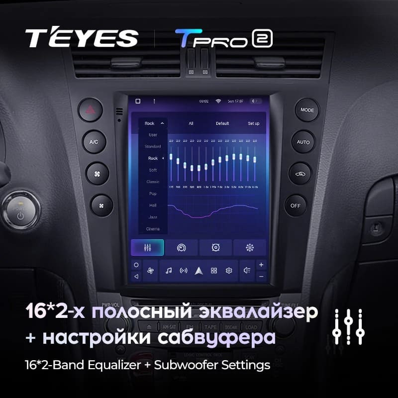 Штатная магнитола Tesla style Teyes TPRO 2 4/64 Lexus GS300 S190 GS350 GS400 GS430 GS450h GS460 GS 300 III 3 350 400 430 450h 460 (2004-2011)