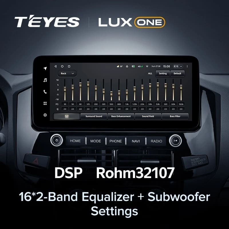 Штатная магнитола Teyes LUX ONE 4/64 Mitsubishi Pajero 4 V80 V90 (2006-2024) Тип-B