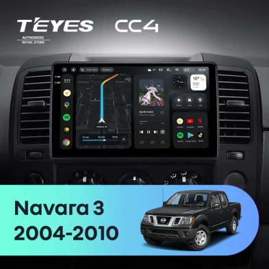 Штатная магнитола Teyes CC4 6/64 Nissan Navara D40 (2004-2010) F1