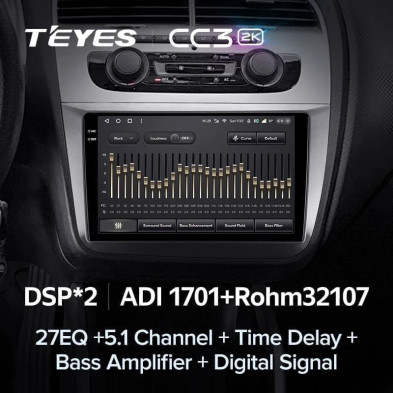 Штатная магнитола Teyes CC3 2K 4/64 Volkswagen Golf (2003-2009)