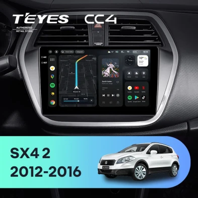 Штатная магнитола Teyes CC4 6/64 Suzuki SX4 2 (2012-2016)