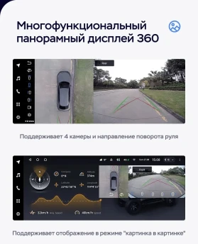 Штатная магнитола Teyes LUX ONE 360 6/128 Volkswagen Passat (2005-2011)