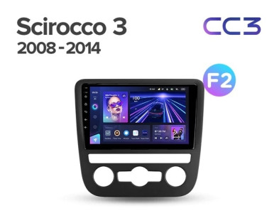 Штатная магнитола Teyes CC3 4/32 Volkswagen Scirocco (2008-2014) F2
