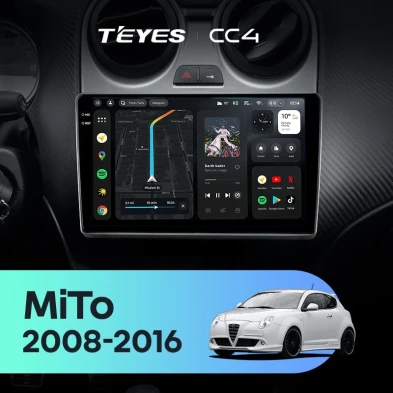 Штатная магнитола Teyes CC4 6/64 Alfa Romeo MiTo 955 (2008-2016)