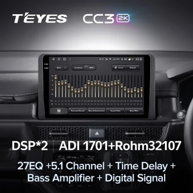 Штатная магнитола Teyes CC3 2K 360 6/128 Honda Stepwgn 6 2022+ Правый руль