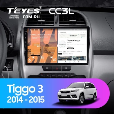 Штатная магнитола Teyes CC3L 4/32 Chery Tiggo 3 (2014-2015)