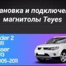 Штатная магнитола Teyes CC3L 4/64 Citroen C-Crosser 1 (2007-2013) Декор Тип-B