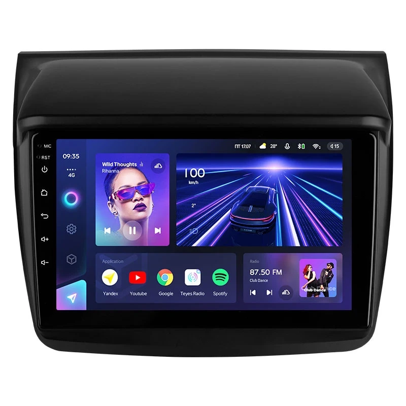 Штатная магнитола Teyes CC3 4/32 Mitsubishi Pajero Sport 2 (2008-2016)