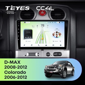 Штатная магнитола Teyes CC4L 6/64 Isuzu D-Max (2008-2012)