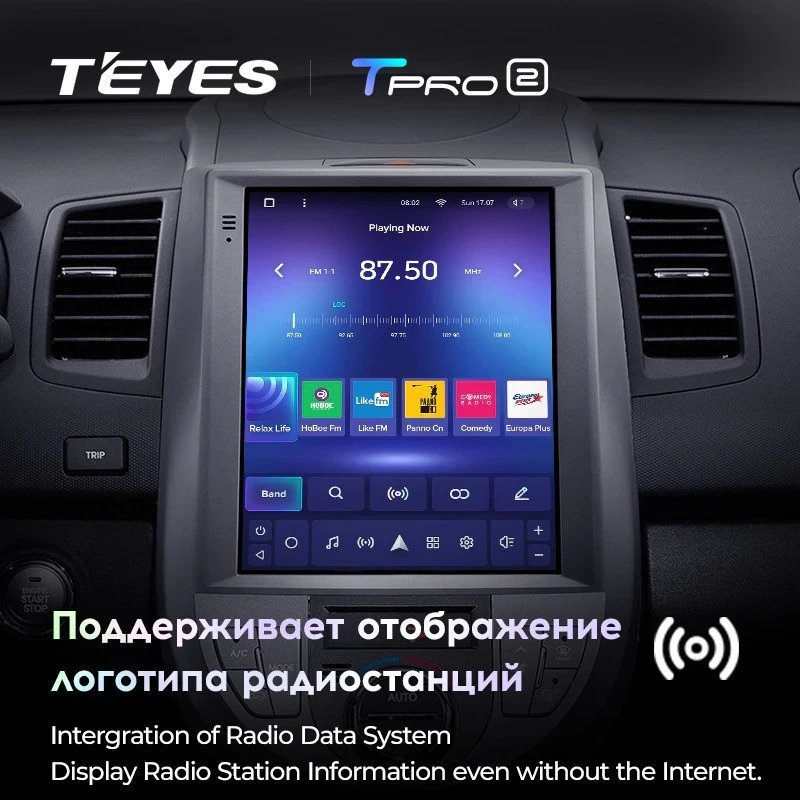 Штатная магнитола Tesla style Teyes TPRO 2 4/64 Kia Soul 1 AM (2008-2014)