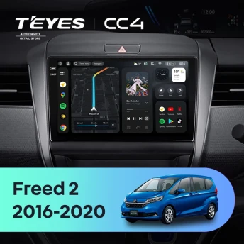 Штатная магнитола Teyes CC4 6/64 Honda Freed 2 (2016-2020)