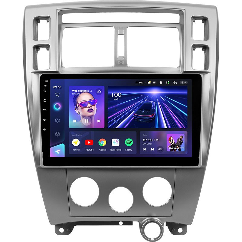 Штатная магнитола Teyes CC3 4/32 Hyundai Tucson 1 (2004-2009) F1